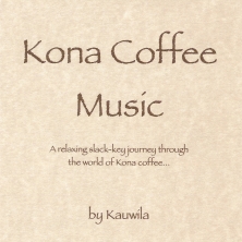 Kona Coffee Music CD Front